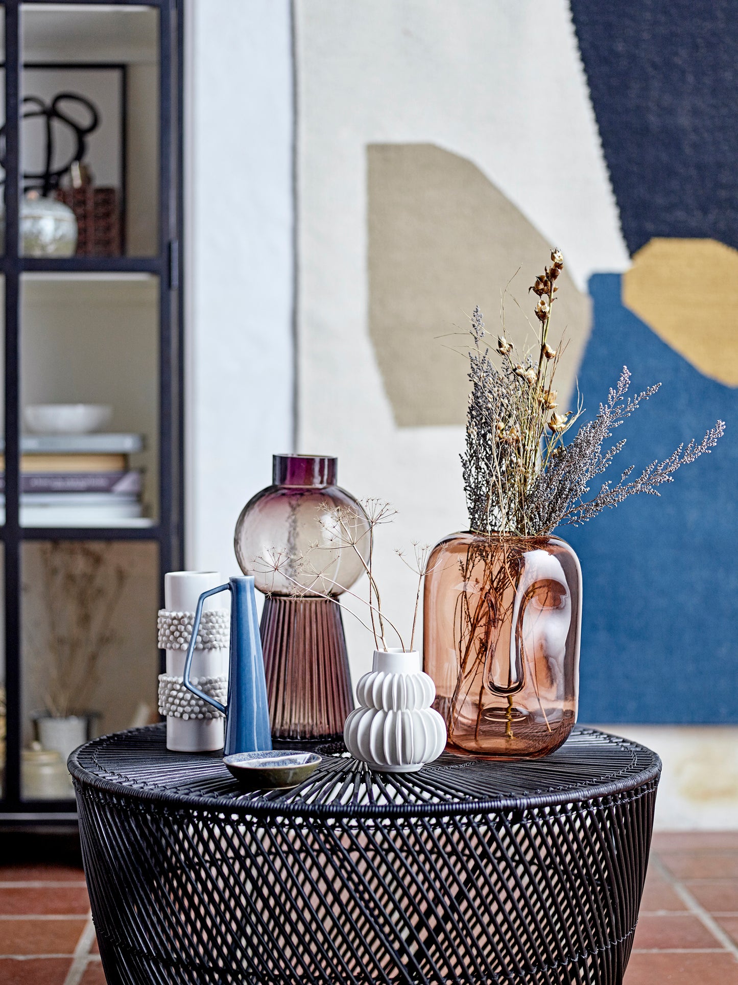 Barrit Vase, White, Stoneware