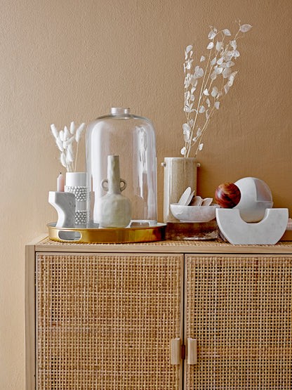 Barrit Vase, White, Stoneware
