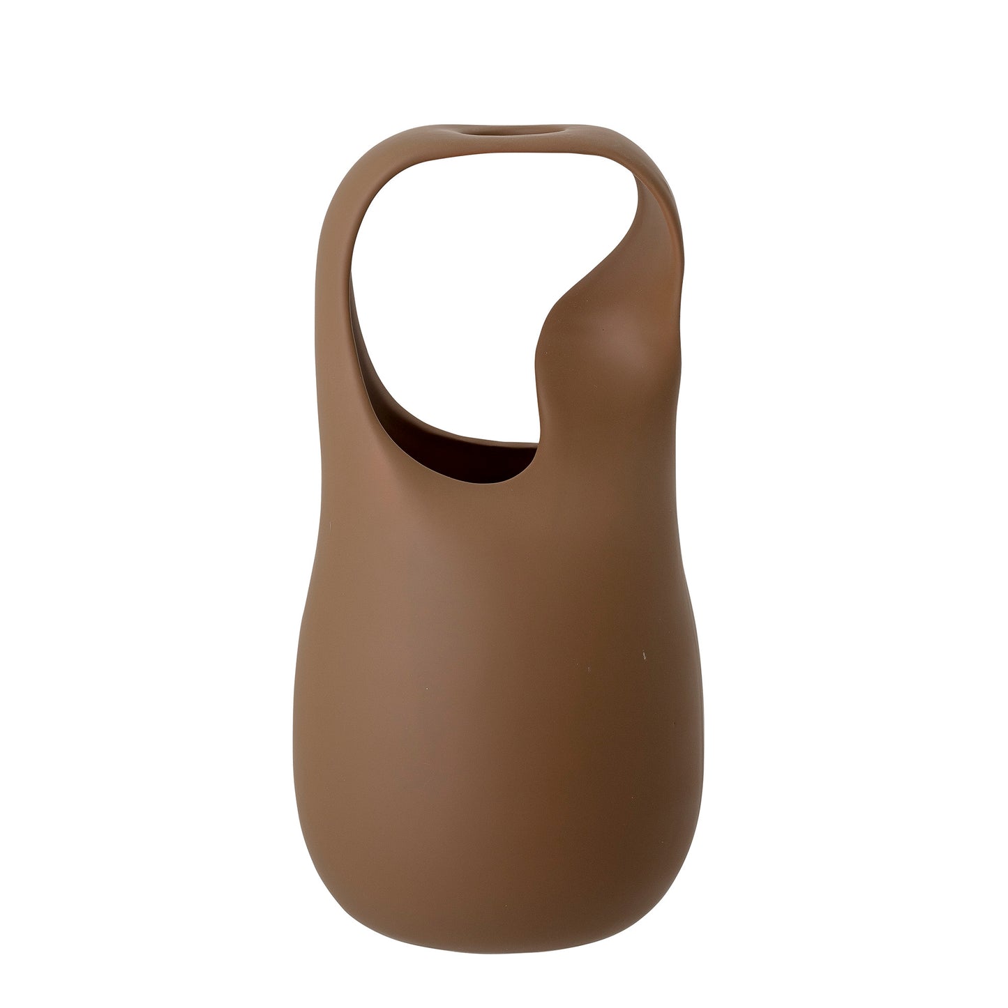 Nicita Vase, Brown, Stoneware