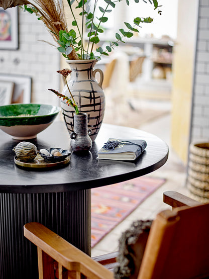 Ohana Vase, Black, Stoneware