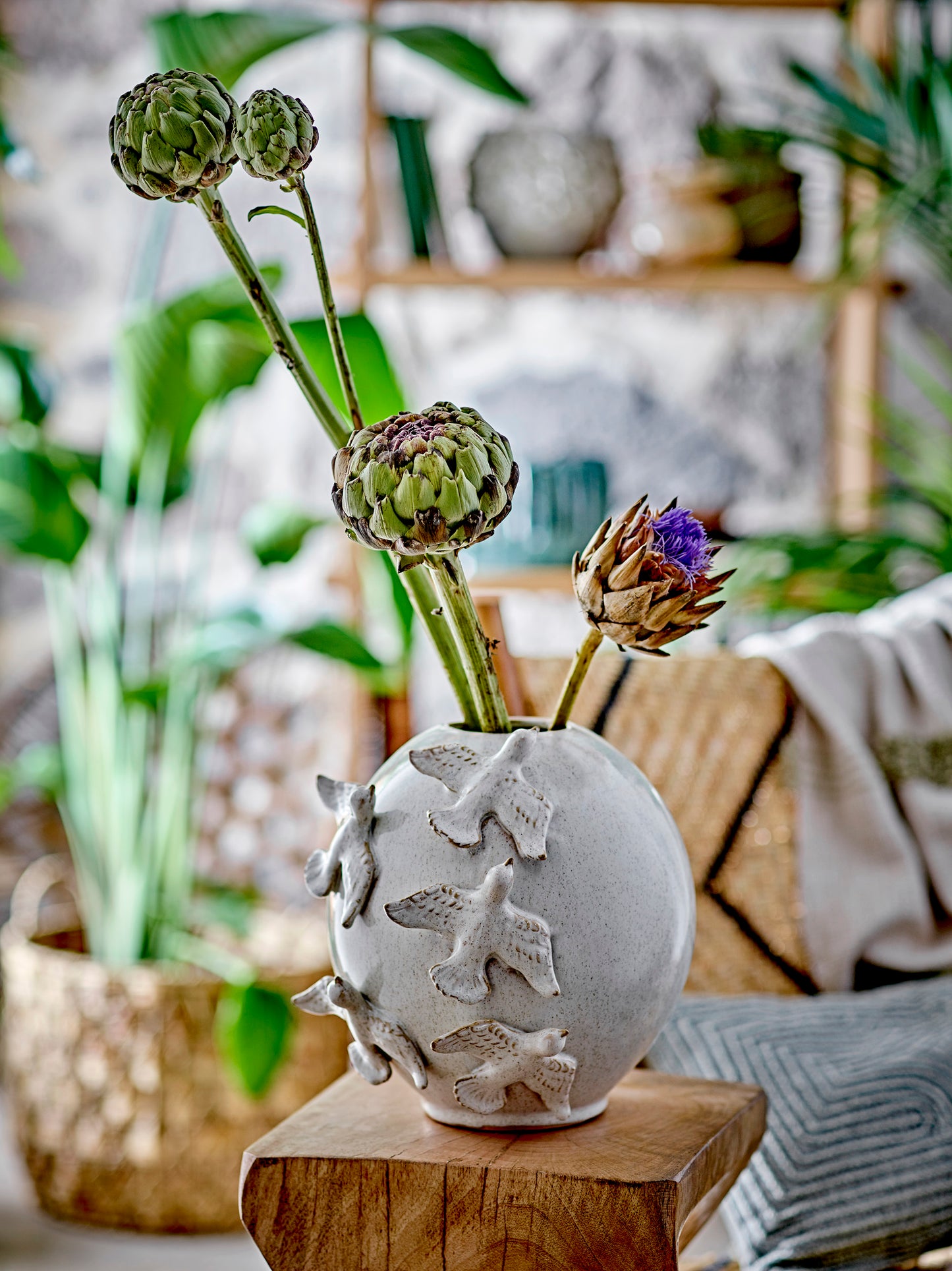 Abira Vase, Nature, Stoneware
