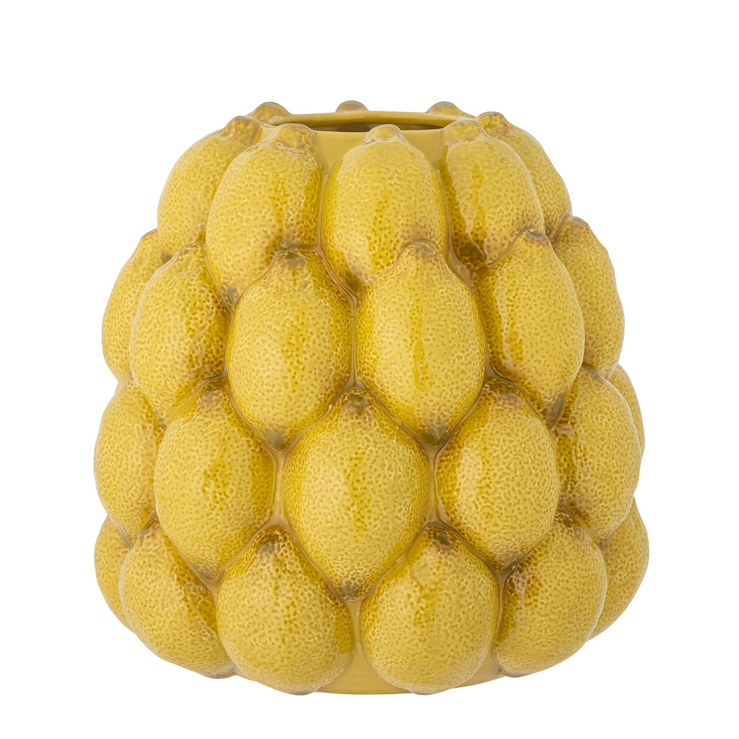 Limone Vase, Yellow, Stoneware