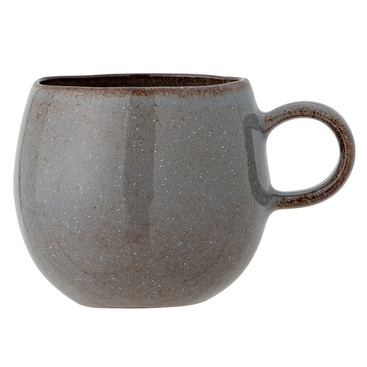 Sandrine Mug, Grey, Stoneware