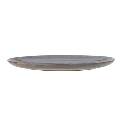 Sandrine Plate, Grey, Stoneware