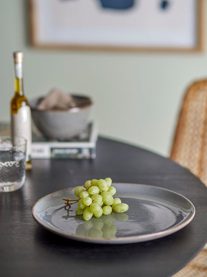 Sandrine Plate, Grey, Stoneware