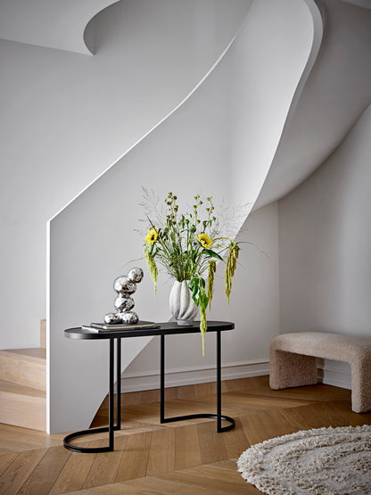 Cove Vase, White, Stoneware