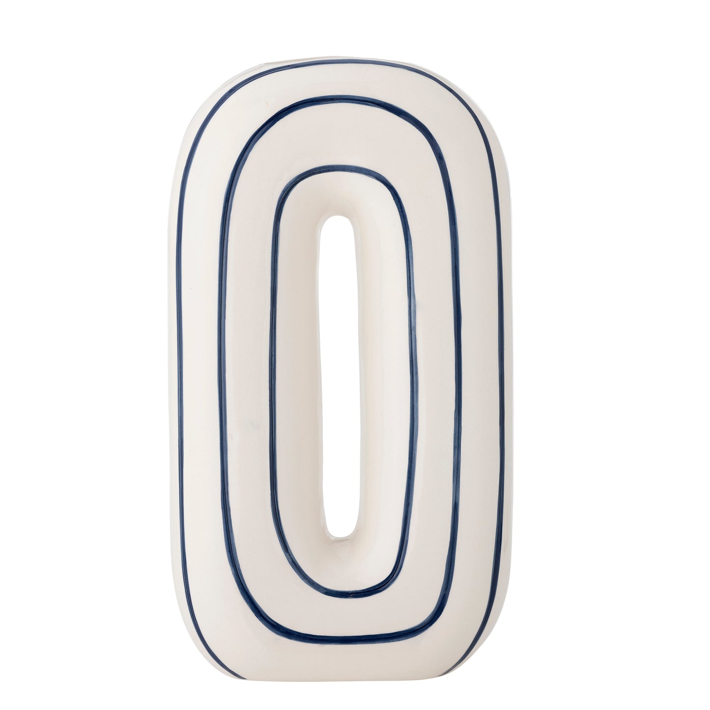 Mae Vase, Blue, Ceramic