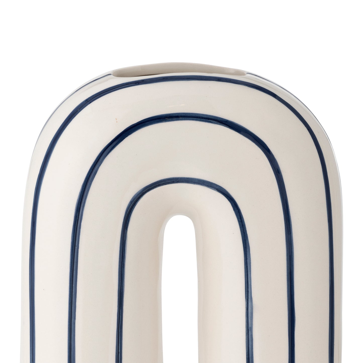 Mae Vase, Blue, Ceramic