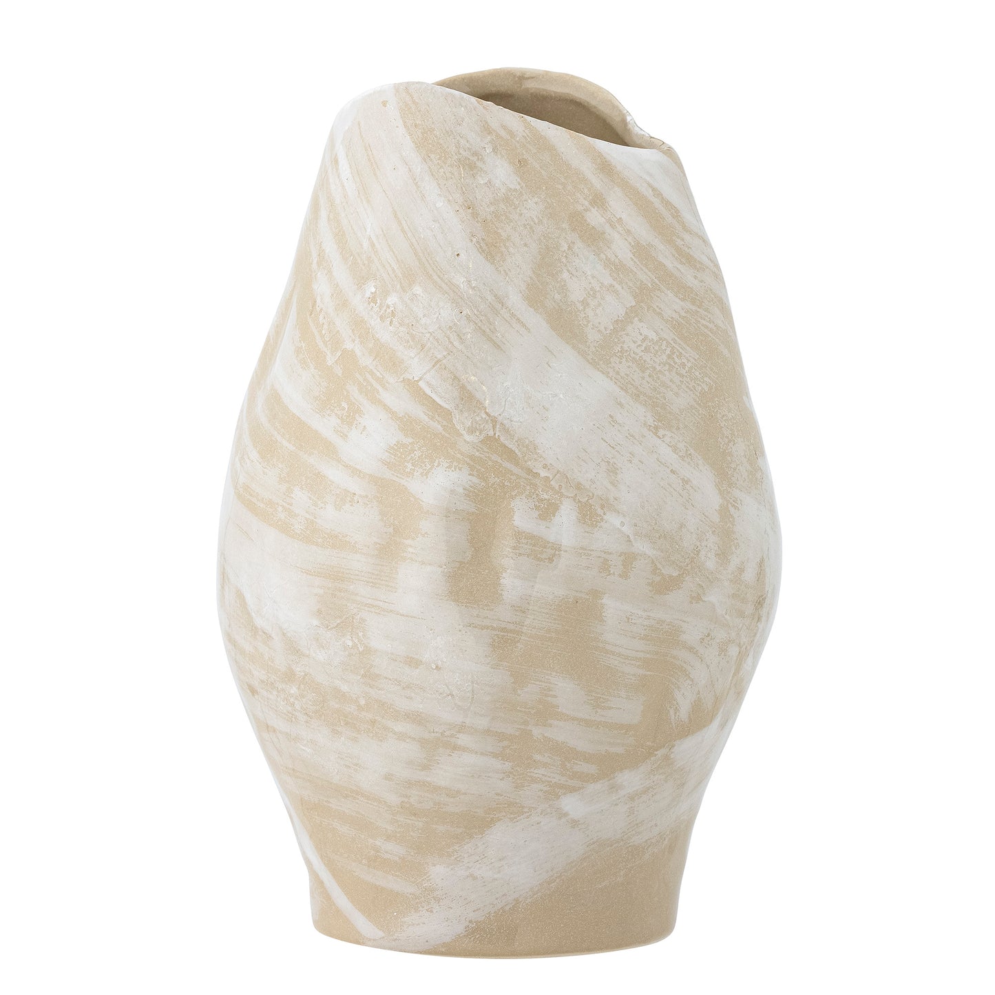 Obsa Vase, Nature, Stoneware