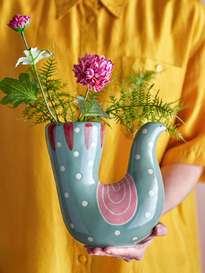 Trudy Vase, Multi, Stoneware