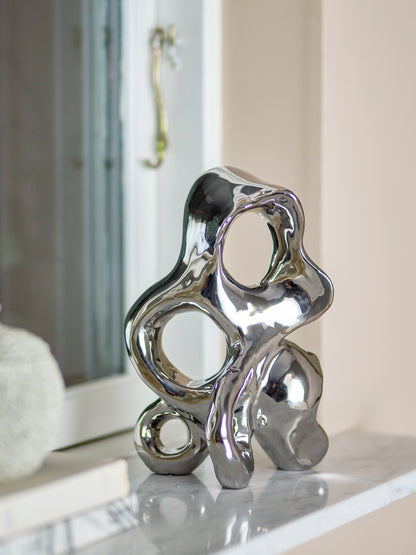 Vinini Deco, Silver, Stoneware