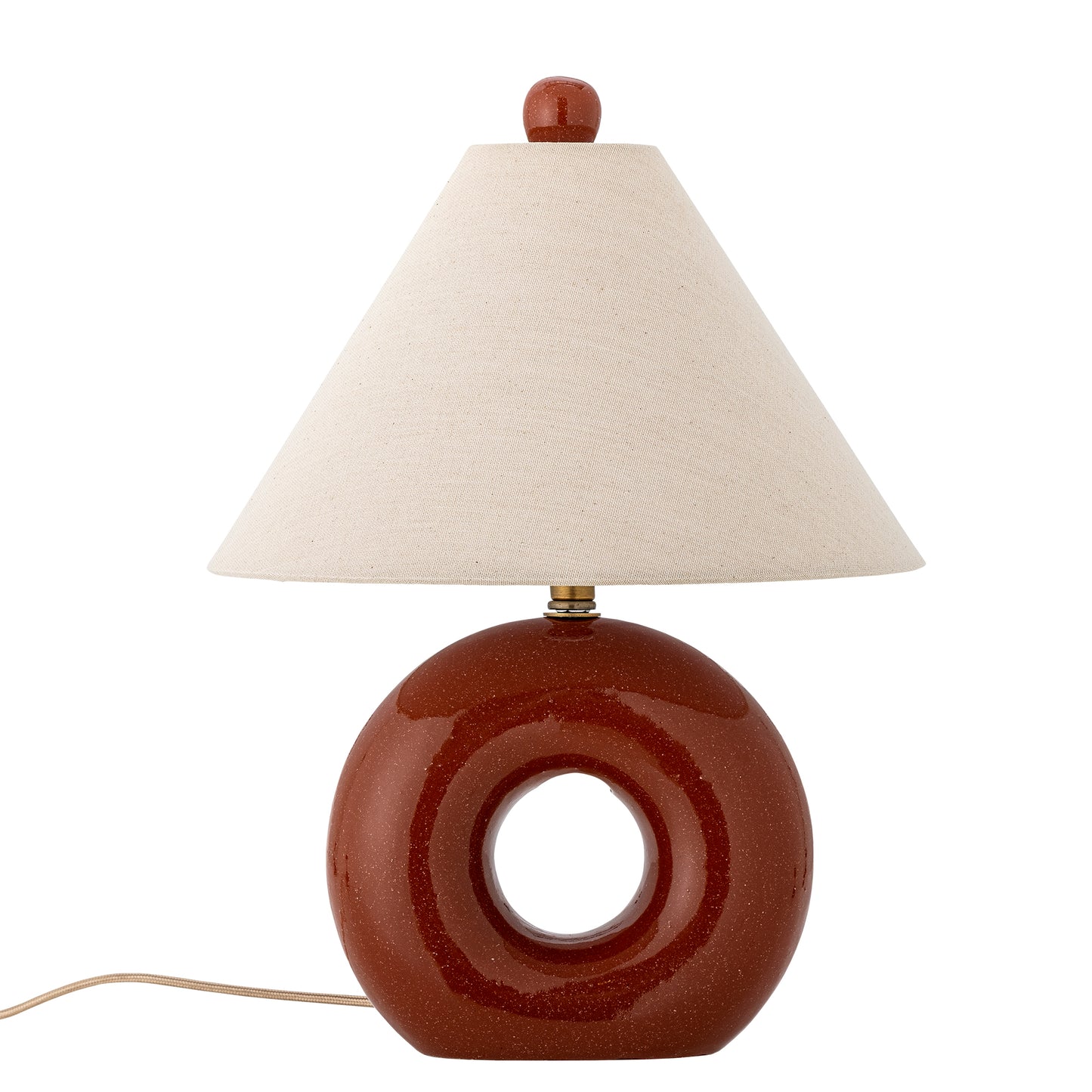 Panja Table lamp, Red, Stoneware