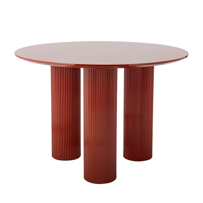 Della Dining Table, Red, FSC®100%, MDF