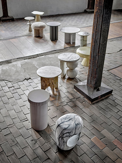 Rosito Coffee Table, White, Marble
