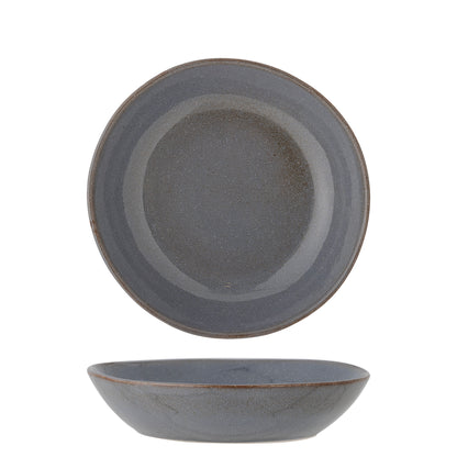 Sandrine Plate Deep, Grey, Stoneware