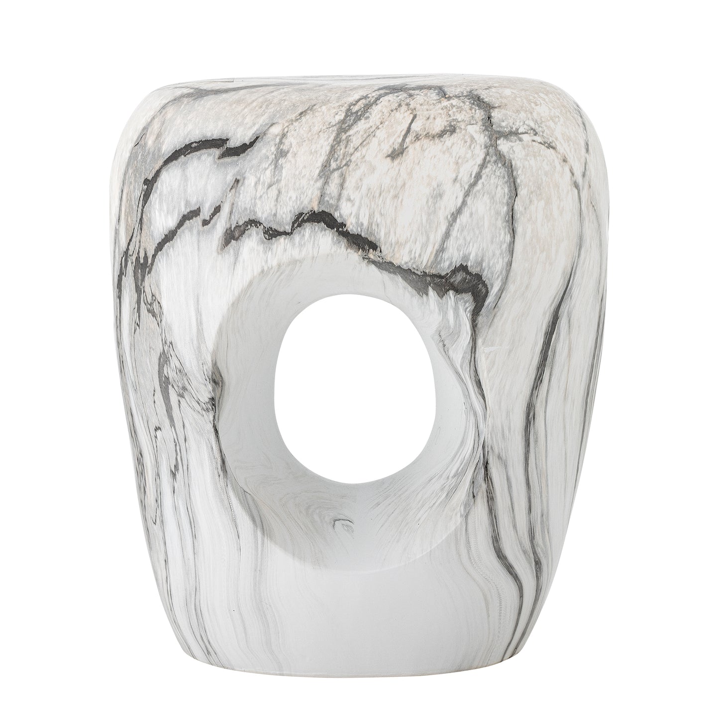 Bard Side Table, Nature, Stoneware