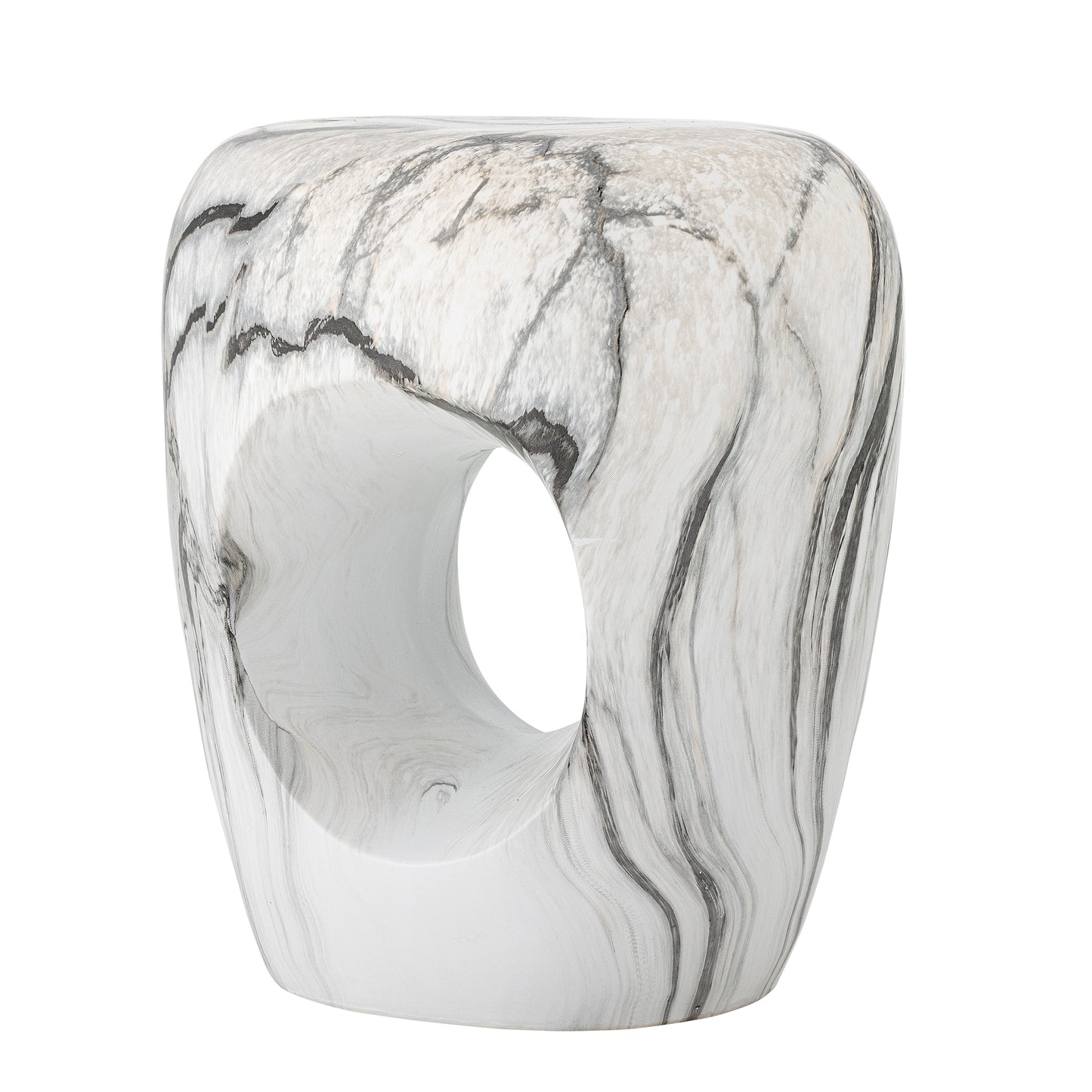 Bard Side Table, Nature, Stoneware