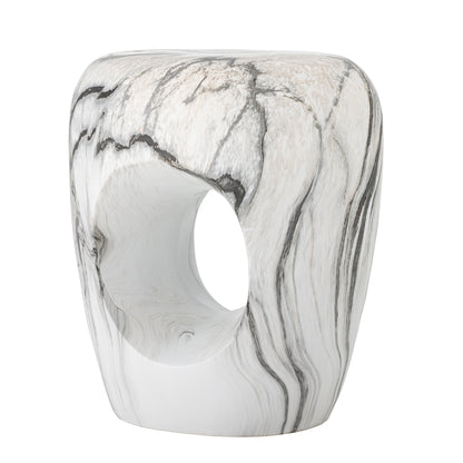Bard Side Table, Nature, Stoneware