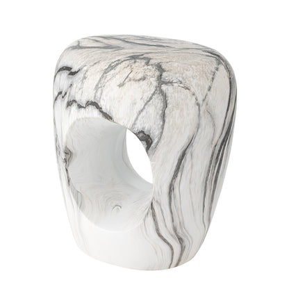 Bard Side Table, Nature, Stoneware