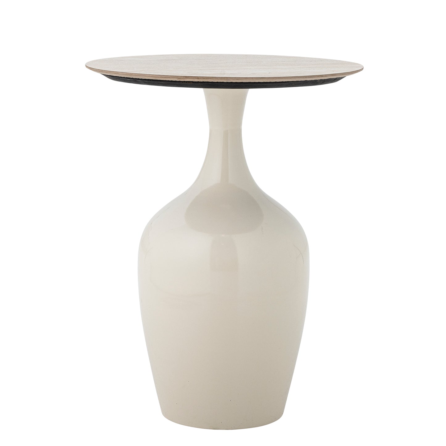 Lecco Side Table, Nature, Iron