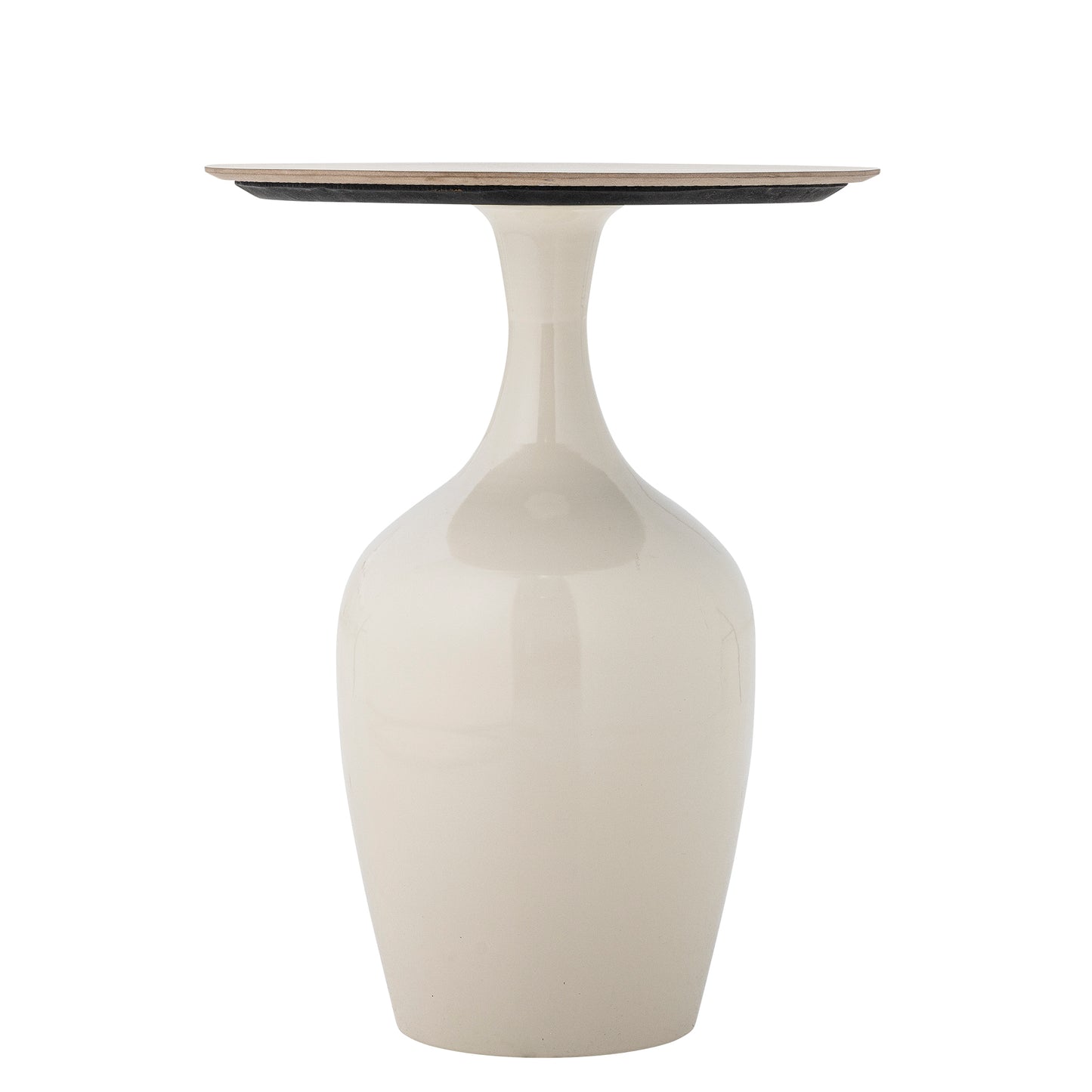 Lecco Side Table, Nature, Iron