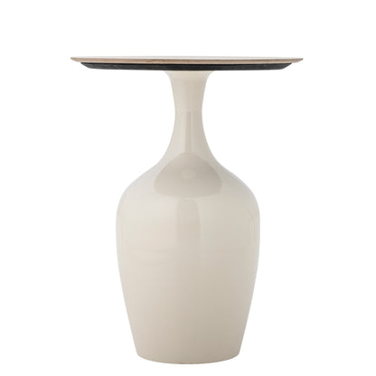 Lecco Side Table, Nature, Iron