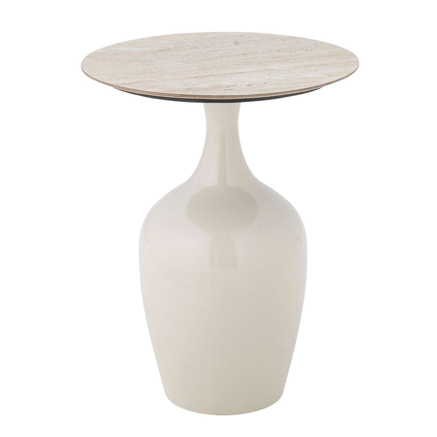 Lecco Side Table, Nature, Iron