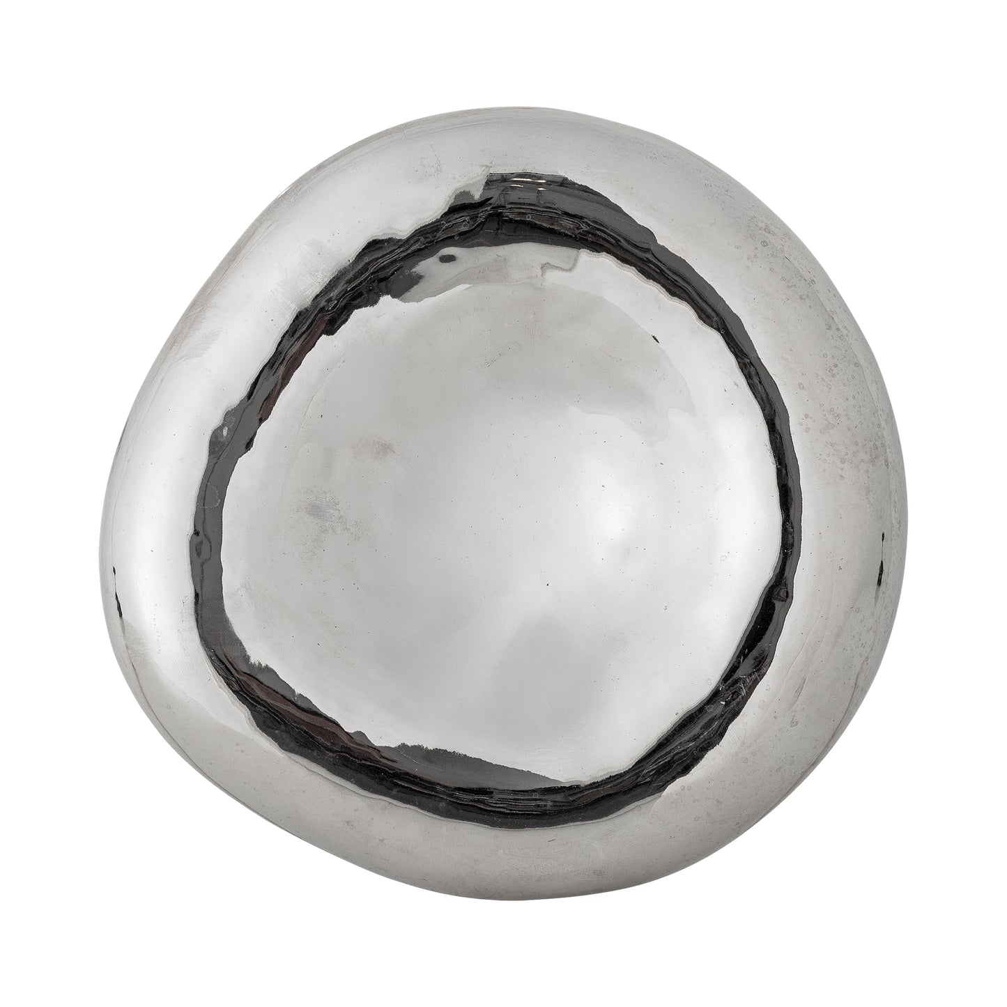 Shine Bowl, Silver, Stoneware