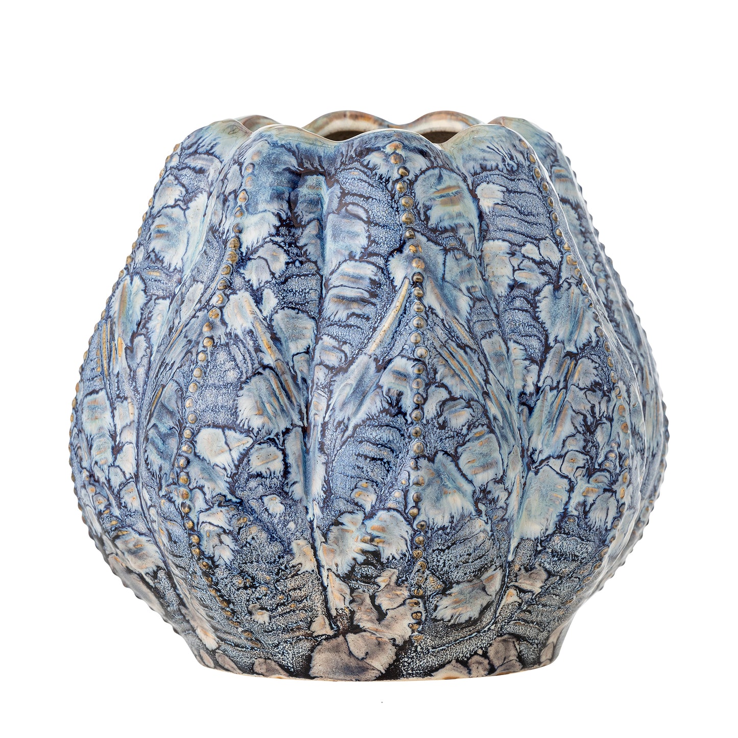 Hetty Vase, Blue, Stoneware