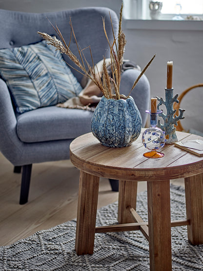 Hetty Vase, Blue, Stoneware