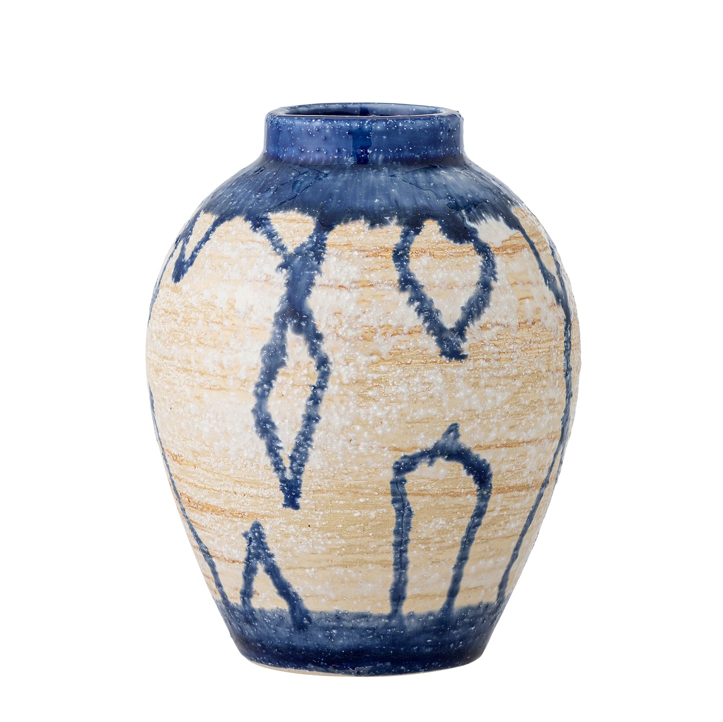 Avon Vase, Blue, Stoneware