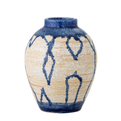 Avon Vase, Blue, Stoneware