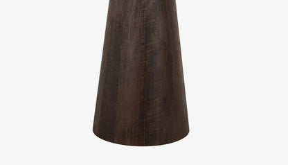 Willow 2 Seat Round Bistro Table in Dark Brown Mango Wood