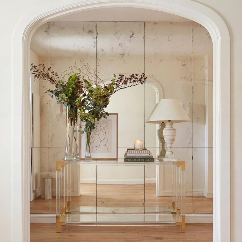 Amangiri Clear Console Table - image 2