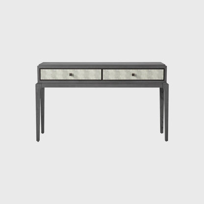 Astoria Console Graphite Grey with Shagreen