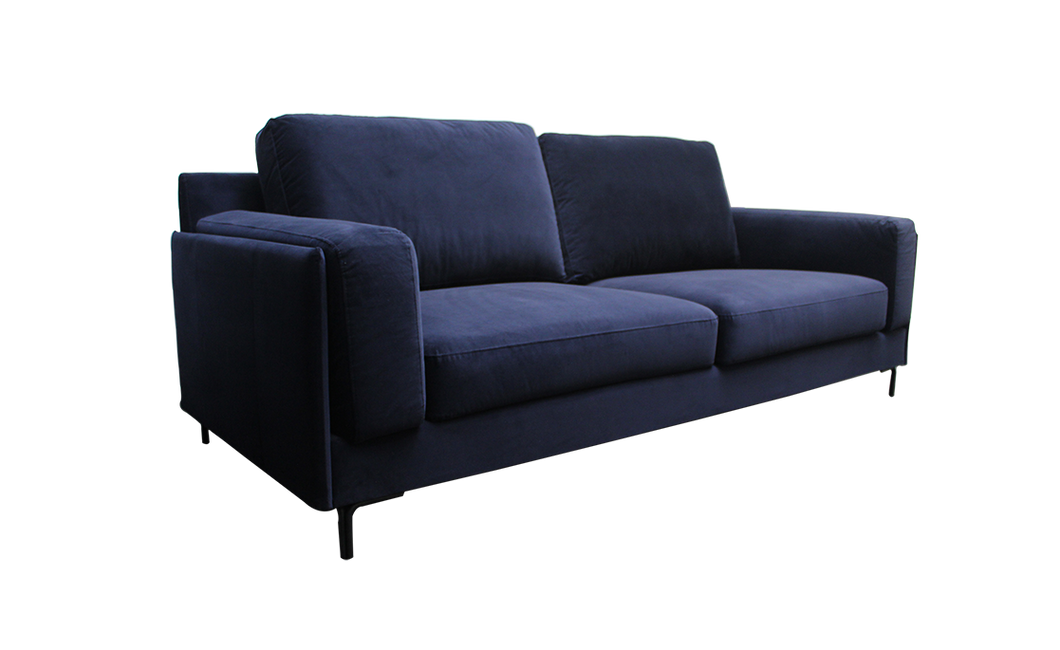 Aubyn 3-Seater Sofa - Dark Blue