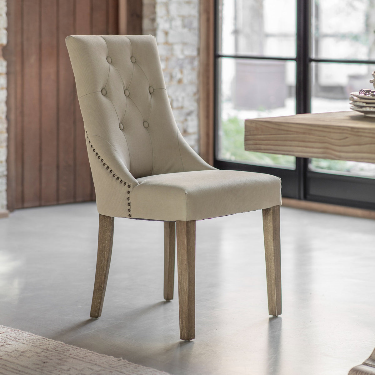 St James Button Back Dining Chair — view 1