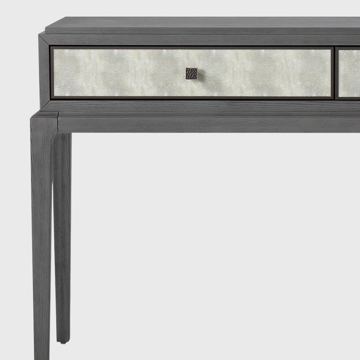 Astoria Console Graphite Grey with Shagreen