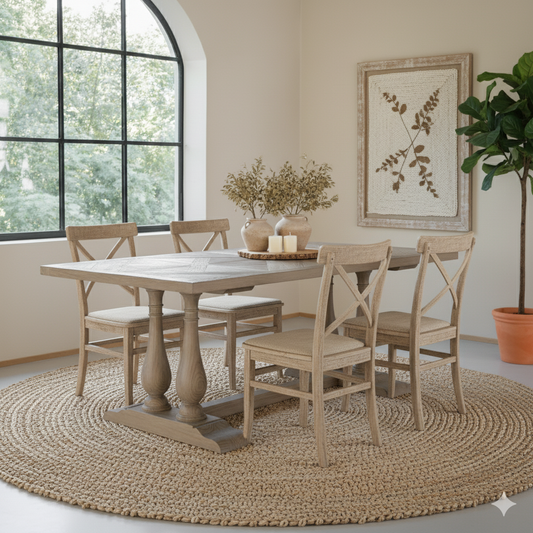 Brampton Large Reclaimed Pine Dining Table