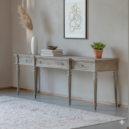 Ilkley Spindle Console Table
