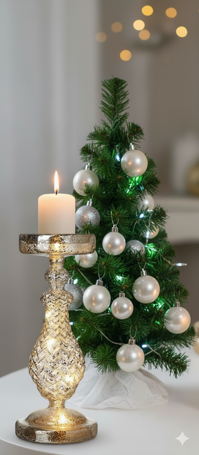 Antique LED Candlestick
