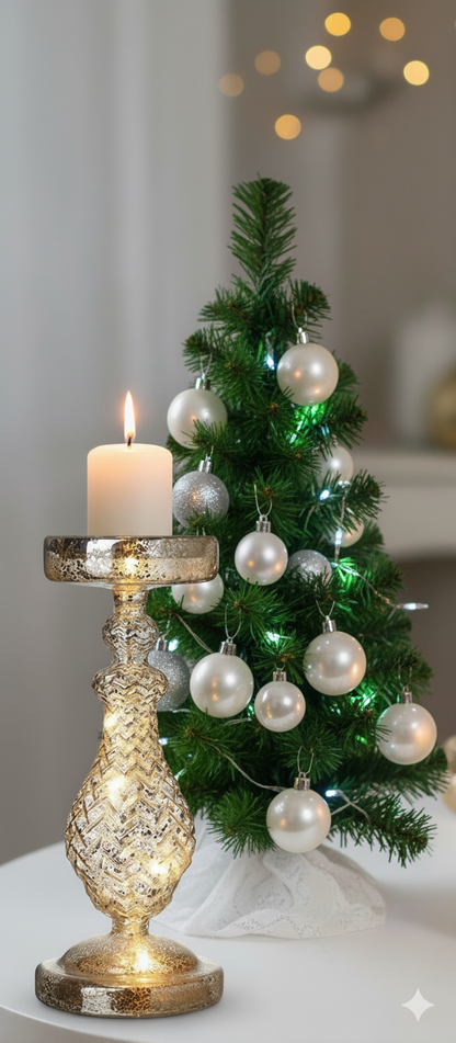 Antique LED Candlestick