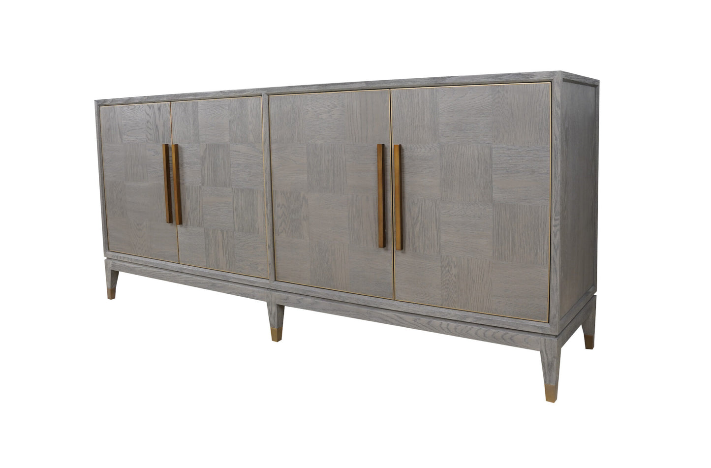 Renmin Cabinet 4 Door Grey Oak
