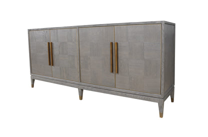 Renmin Cabinet 4 Door Grey Oak