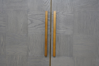 Renmin Cabinet 4 Door Grey Oak