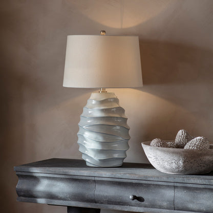 Totton Rippled Table Lamp — view 1