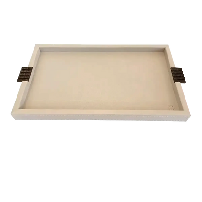 Honeycomb Tray Pumice Leather