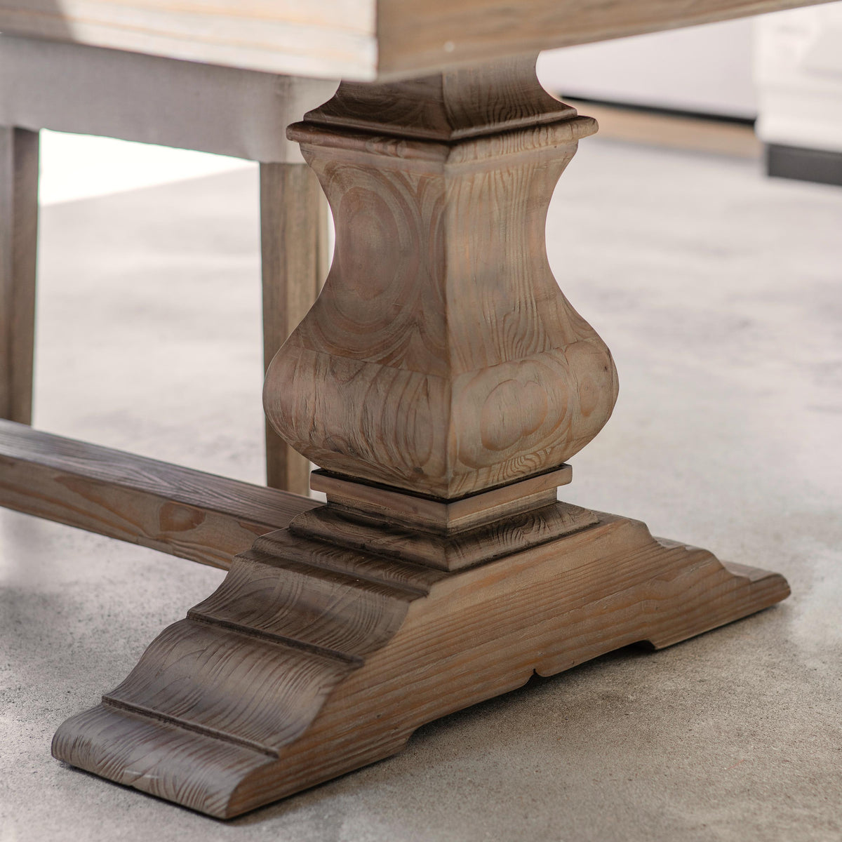 Stanway XL Reclaimed Pine Dining Table — view 2
