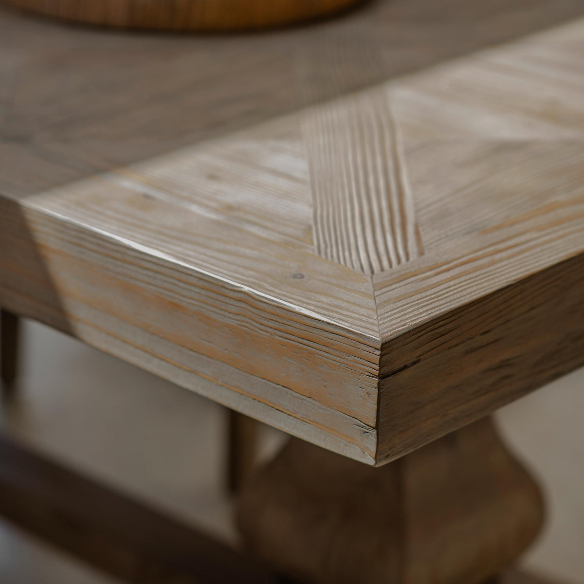 Stanway XL Reclaimed Pine Dining Table — view 3