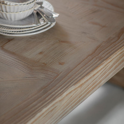 Stanway Large Reclaimed Pine Dining Table — view 3